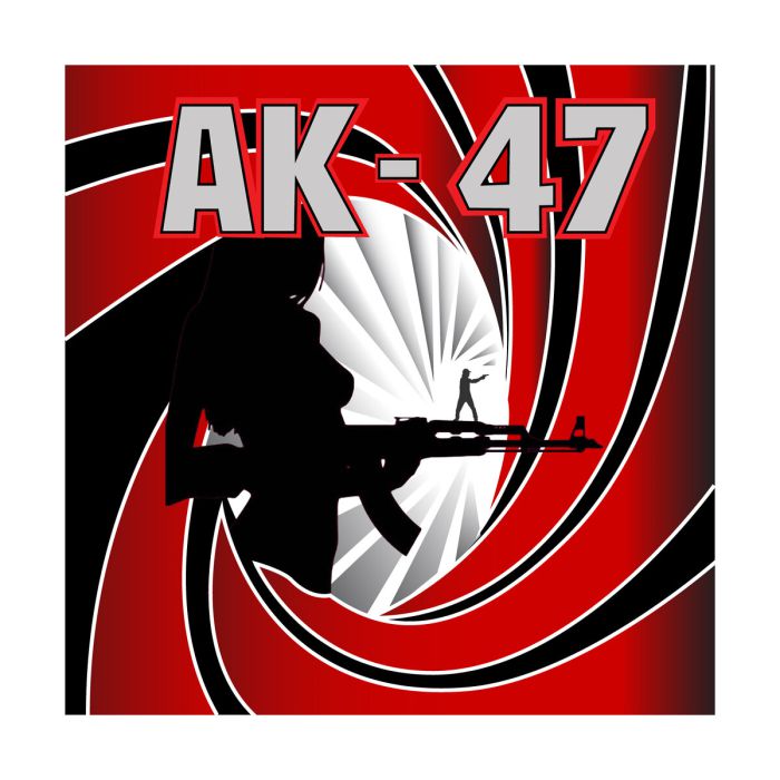 AK 47 3g Räuchermischung von XPlant mit rot-schwarzem Motiv